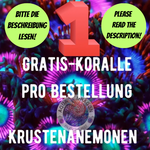 Gratis-Koralle Krustenanemonen