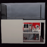 Reeftank Exklusiv Raumteiler 860 Liter Weißglas