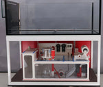Reeftank Exklusiv Raumteiler 770 Liter Weißglas
